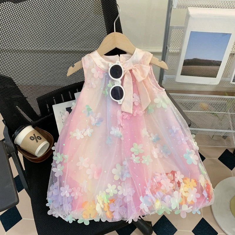 Girls Cute Party Dresses Girls Summer Vacation Dresses – marryshe