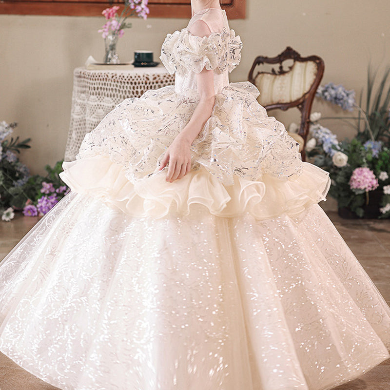 elegant birthday dresses Ketyyh-chn99 Birthday Dresses for Women Wedding Gown Female Party Dress Casual Ball Gown Evening Solid Elegant Maxi Dress White,L