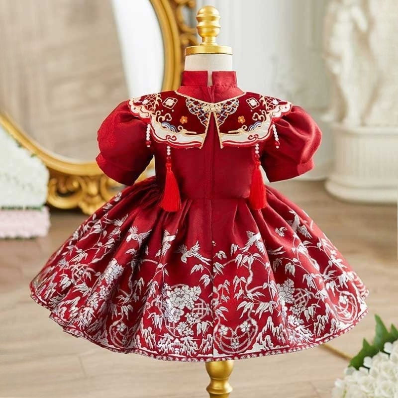Girls' Birthday Dresses Girls' New Year Dresses Children's Christmas Dresses