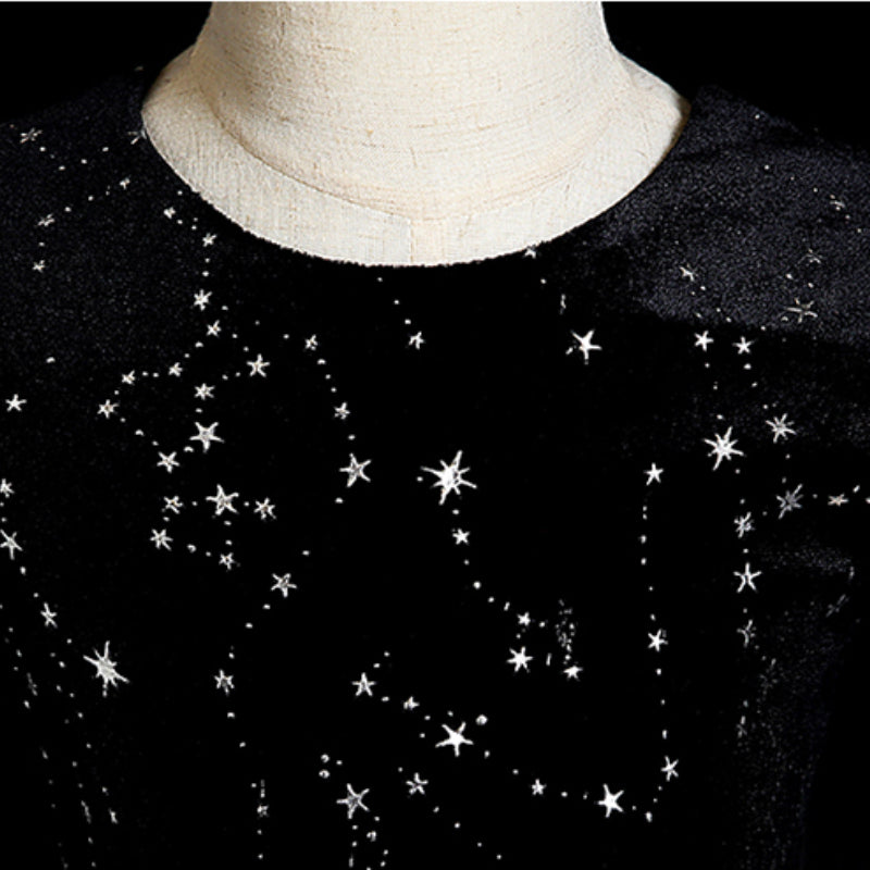 Elegant Baby Girl Black and White Gradient Sequin Evening Dress Toddler Ball Princess Dress
