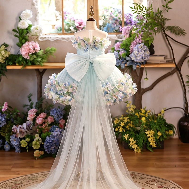 Flower Girl Dresses Toddler Ball Gowns Girl Birthday Dresses