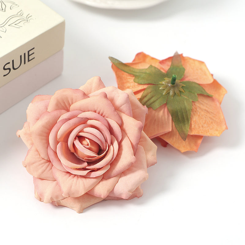 Simulation Rose Flower Headdress Hair Clip Hair Ornament