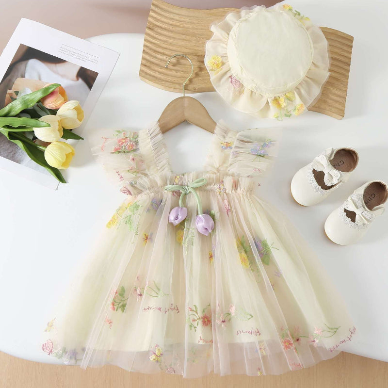 Baby Birthday Dress Children's Party Princess Dress