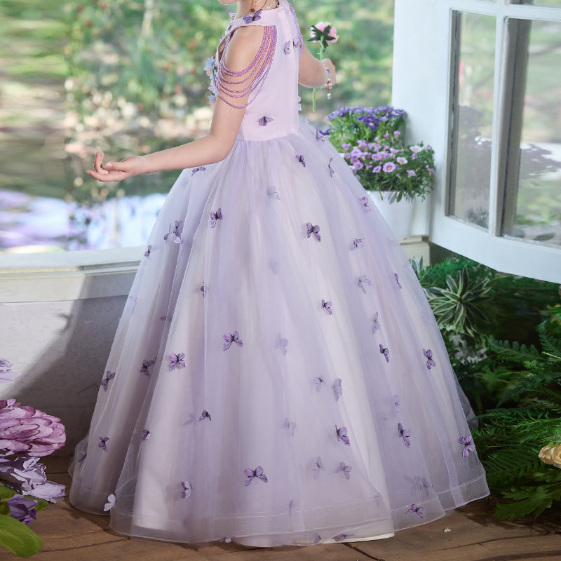 Children's Elegant Ball Gowns Girls Party Princess Dress
