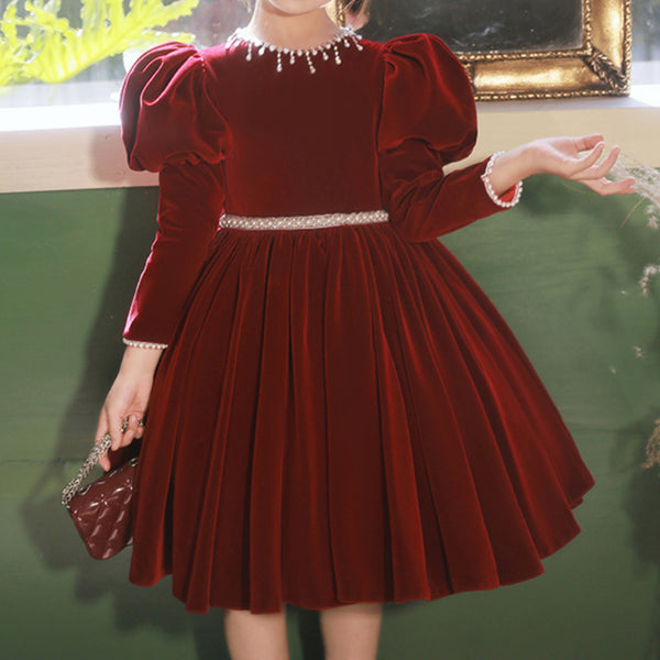 Children's Communion Dress Girls Birthday Princess Dress Girls New Year Dress