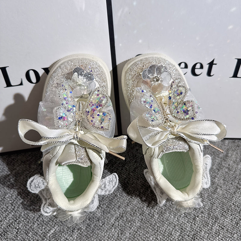 Girls' Butterfly Princess Sneakers