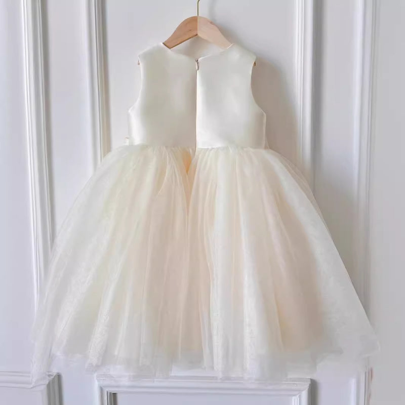 Elegant Baby Girl Tulle Puff Princess Dress Toddler Formal Dresses
