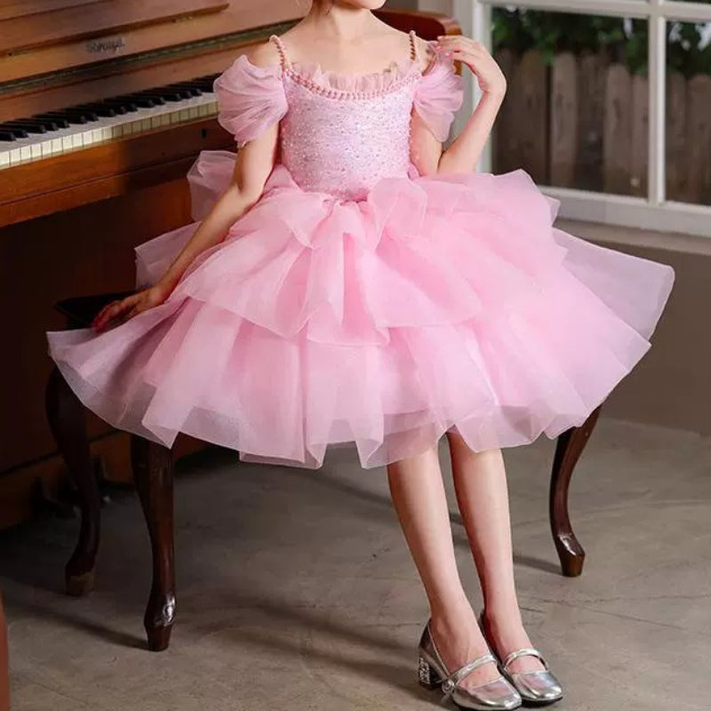 Spring Girls Prom Princess Dress Girls Puffy Birthday Dress Spring Girls Prom Princess Dress Girls Puffy Birthday Dress