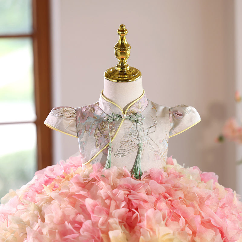 formal dresses for baptism Girl Birthday Toddler Dresses Girls Dresses Sleeveless Halter Neck Western One Piece Dress