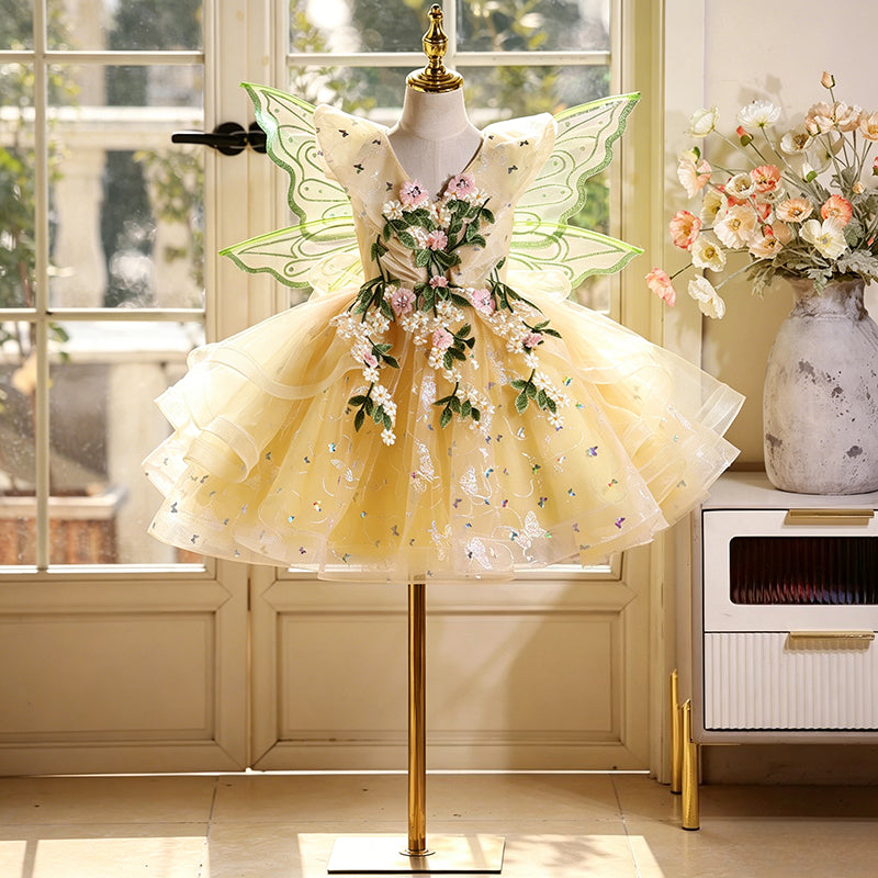 Girl Party Dresses Toddler Ball Gowns Girl Birthday Dresses