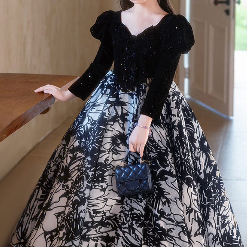 spring dress for birthday party Spring Children Birthday Princess Dress Girls Party Dress