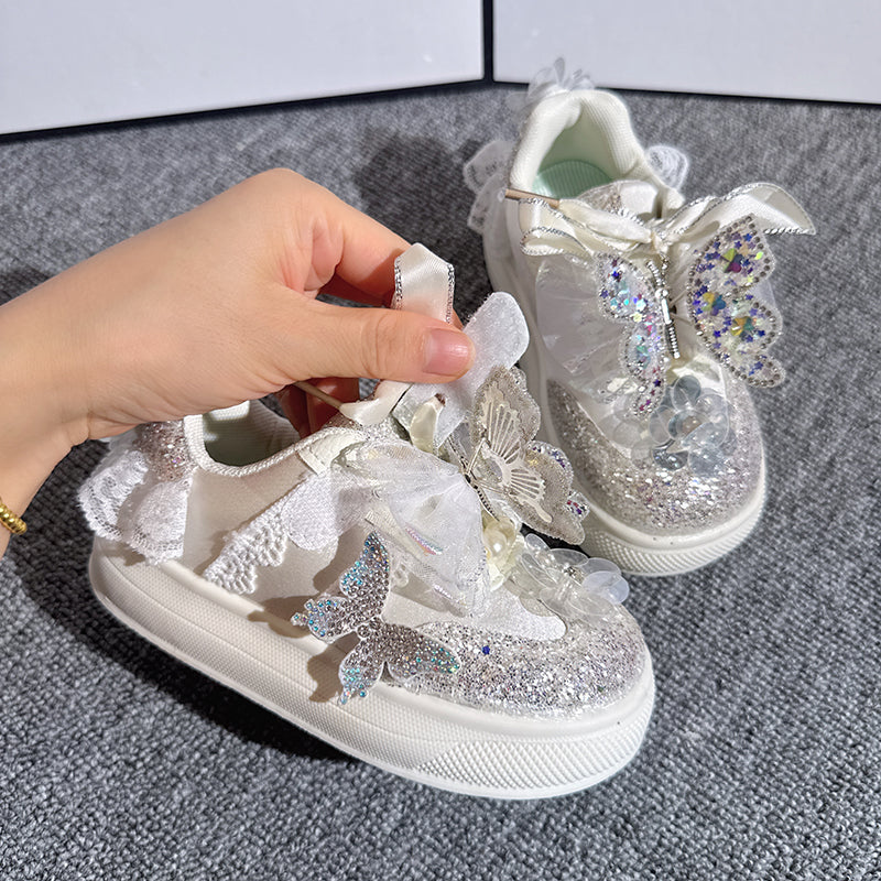 Girls' Butterfly Princess Sneakers