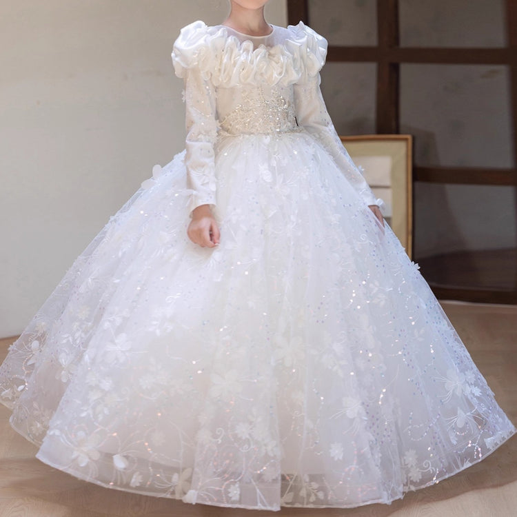 Girls' Pageant Dresses Children's Birthday Princess Dresses Flower Girl Wedding Dresses