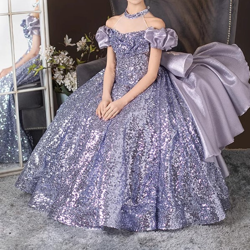 birthday dresses purple Puffy Ball Gown Quinceanera Dresses Purple with Butterflies Lace Tulle for Girls Sweet 15 16 Birthday Dress fg5468