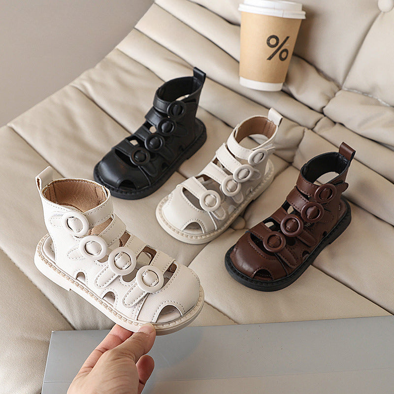 Girls Summer New Casual Soft Bottom Beach Shoes Girls Summer New Casual Soft Bottom Beach Shoes