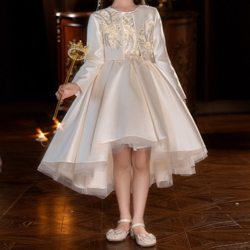 Children's Communion Dresses Flower Girl Wedding Dresses Girl Birthday Princess Dresses