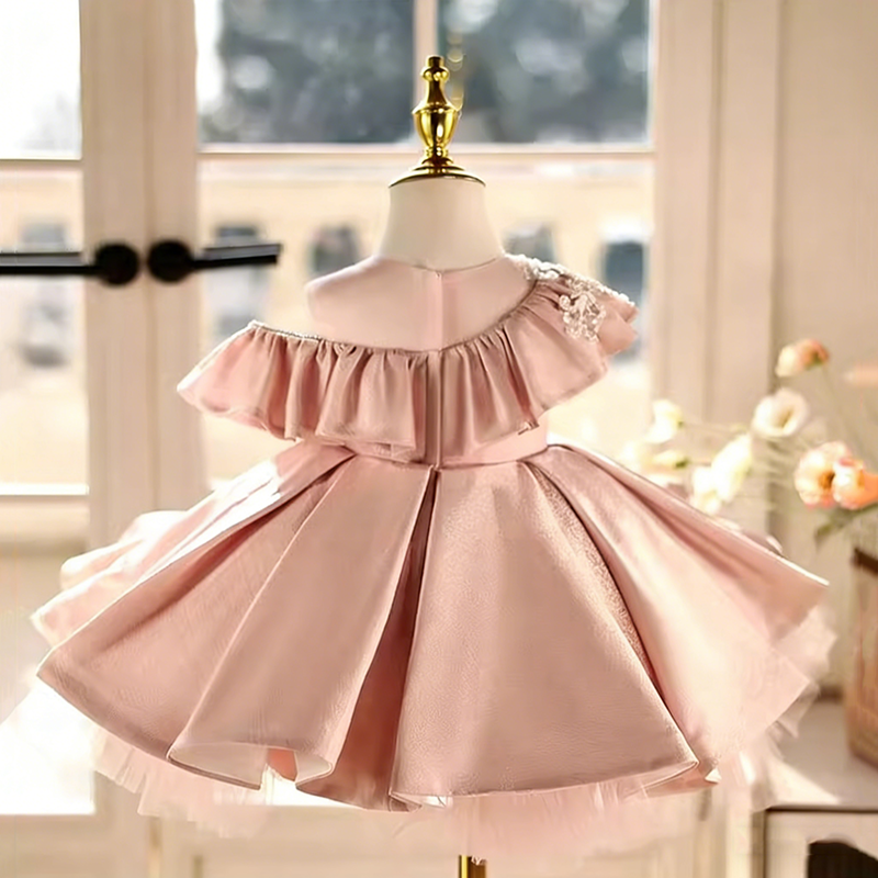 birthday cake dress up Smocked Birthday Cake Dress – Poppy Kids Co main image 1