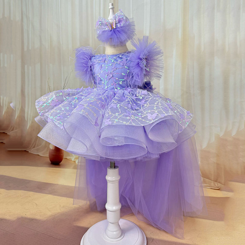 Elegant Baby Girl Puffy Festival Dress Toddler Birthday Party Princess Dress Elegant Baby Girl Puffy Festival Dress Toddler Birthday Party Princess Dress
