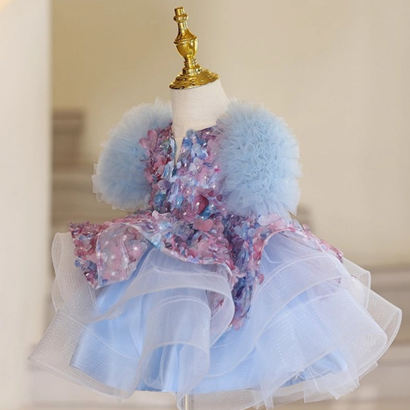 Girls Party Dress Children's Birthday Princess Dress Flower Girl Dress