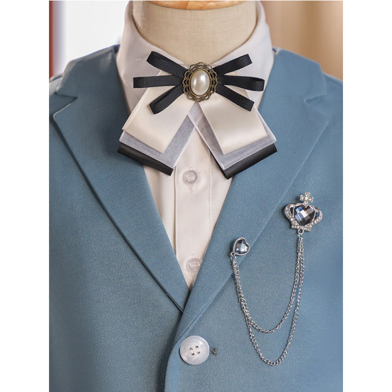 Boys Stage Performance Costume Birthday Vest Suit