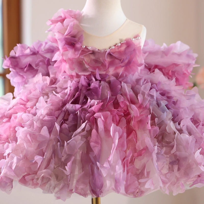 Cute Children's Birthday Princess Dress Girl Prom Dress Flower Girl Wedding Dress