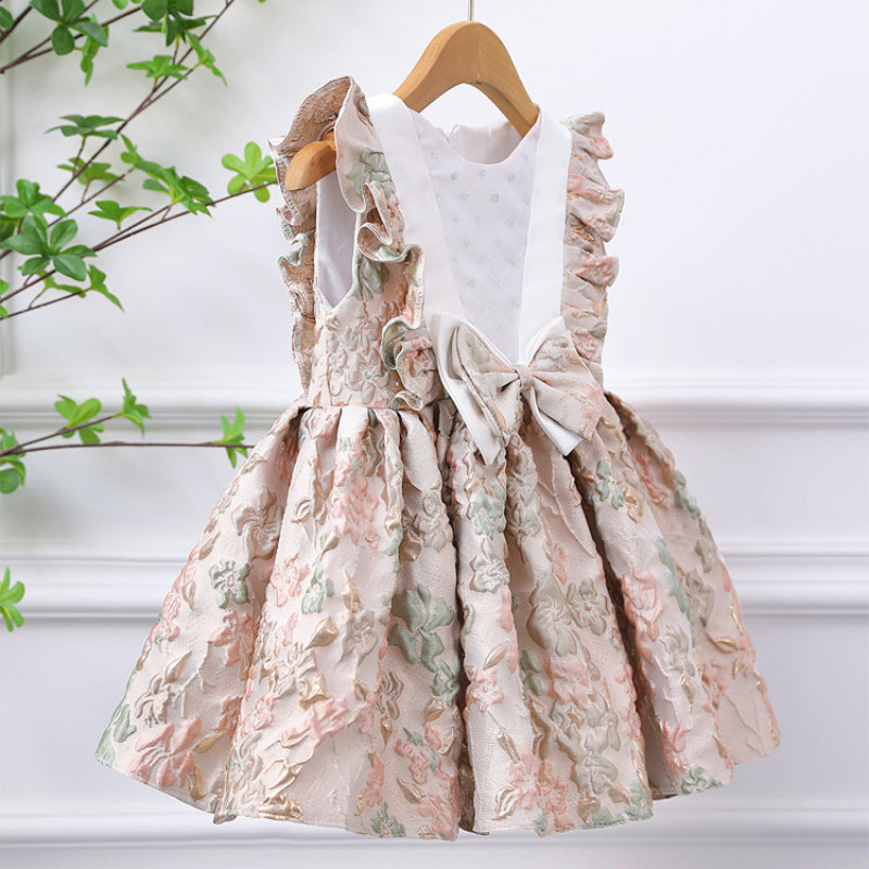 Cute Baby Girl Birthday Princess Dress Flower Girl Wedding Dress
