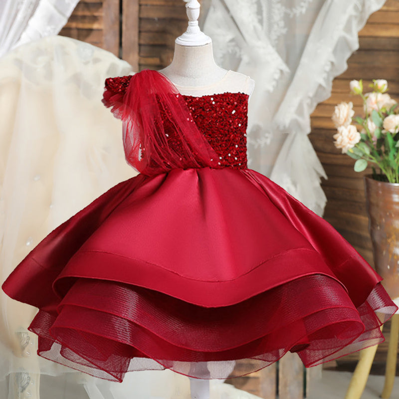 Elegant Baby Black Sequin Girls Birthday Dress Girl Pageant Dresses Elegant Baby Black Sequin Girls Birthday Dress Girl Pageant Dresses