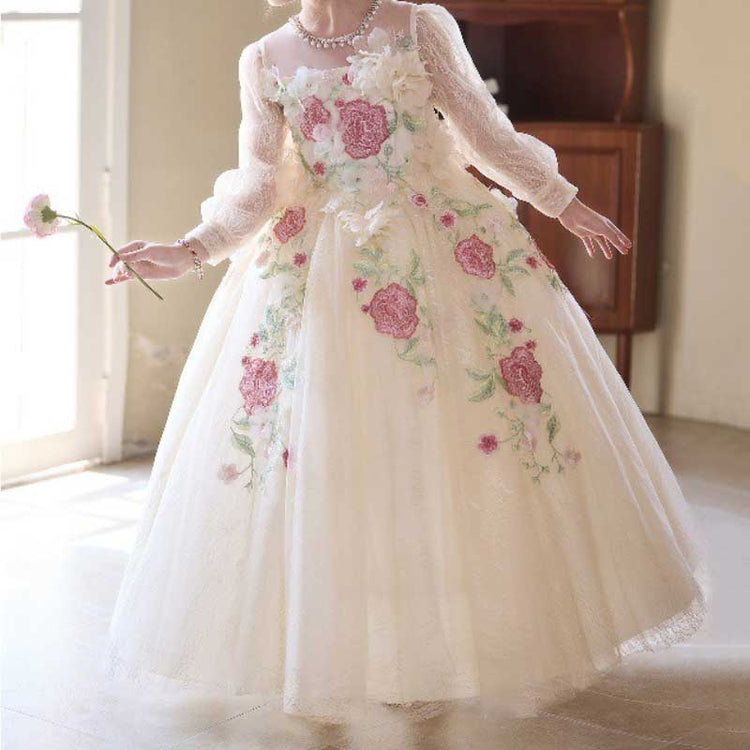 Girls' Pageant Dresses Flower Girl Wedding Dresses Girls' Birthday Princess Dresses