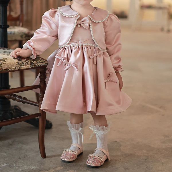 Baby Birthday Princess Dress Girls Cute Dress Flower Girl Wedding Dress