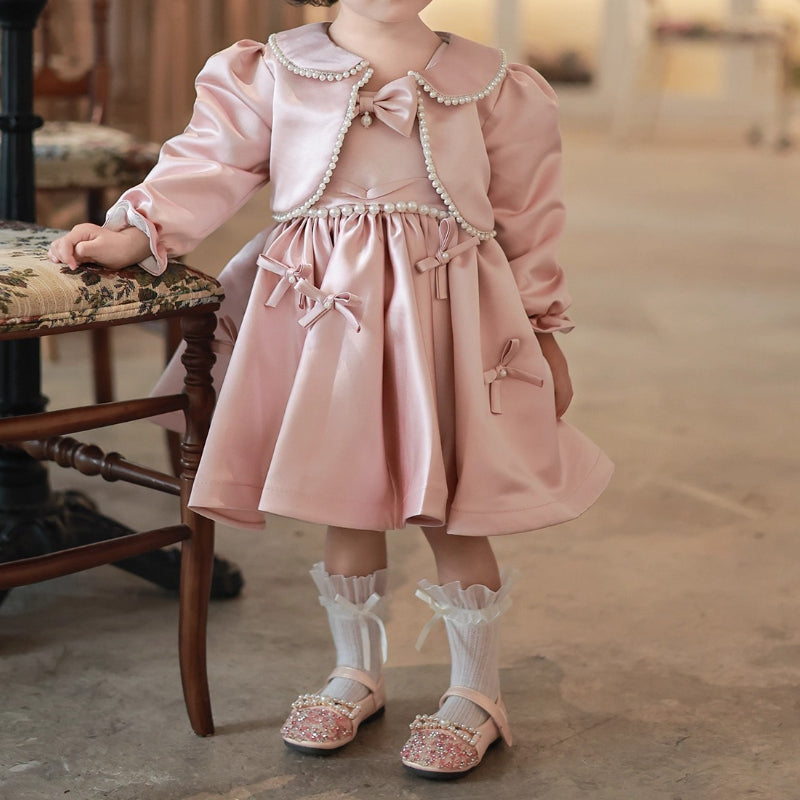 Baby Birthday Princess Dress Girls Cute Dress Flower Girl Wedding Dress
