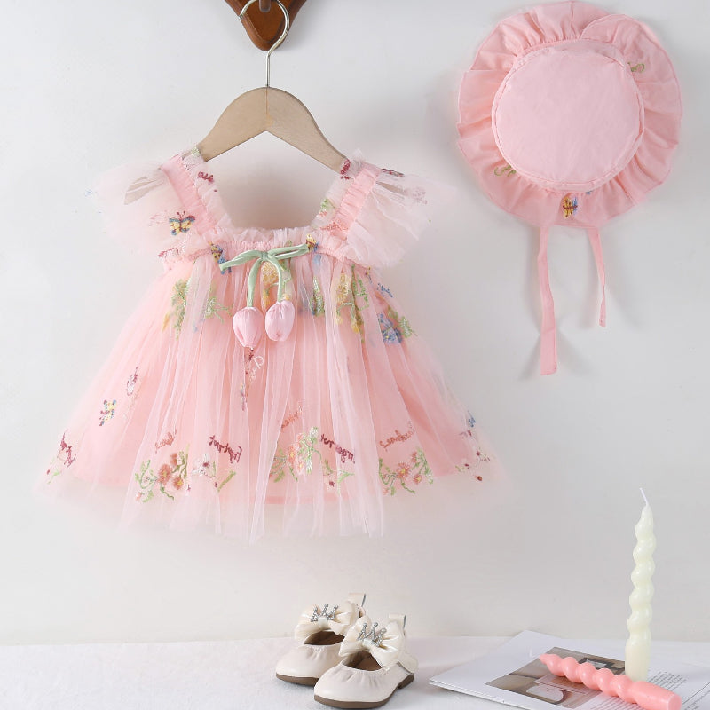 Baby Birthday Dress Children's Party Princess Dress
