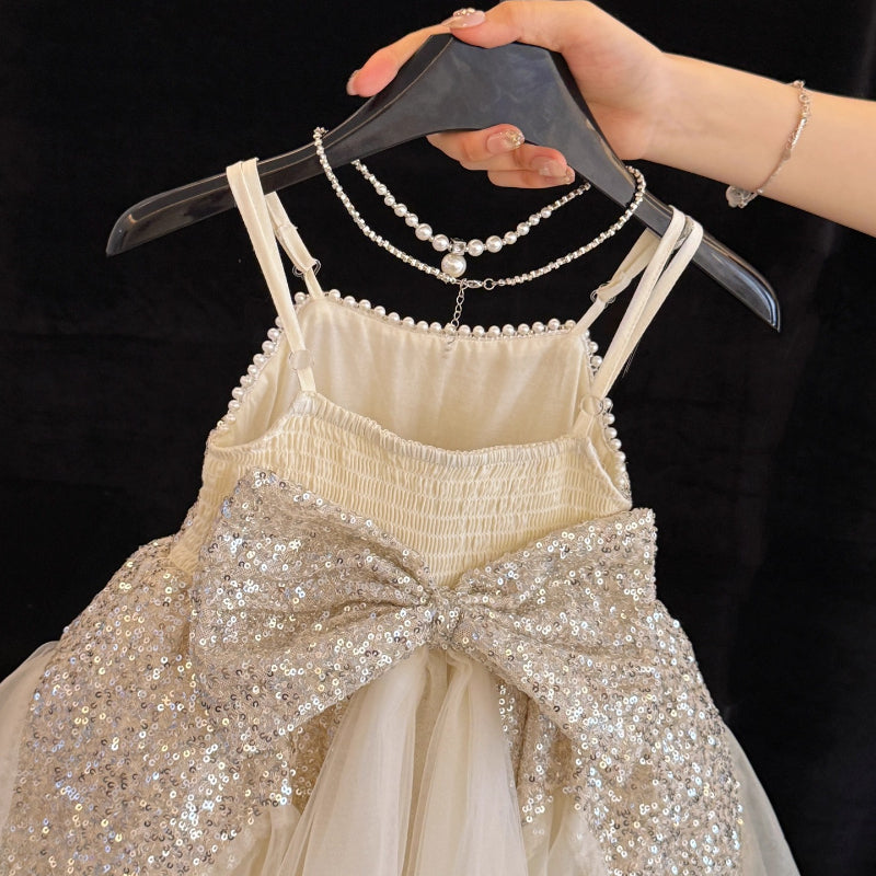 Toddler Communion Dress Baby Birthday Princess Dress Children's Party Dress