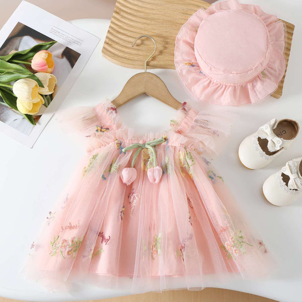 Baby Birthday Dress Children's Party Princess Dress