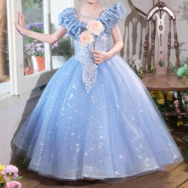 Girls Pageant Dresses Girls Birthday Princess Dresses Children's Party Dresses