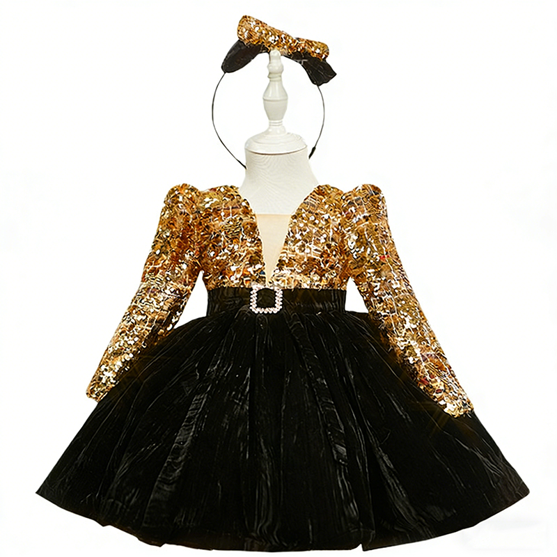 Girl Sequin Dresses Girl Party Dresses Girl Birthday Dresses
