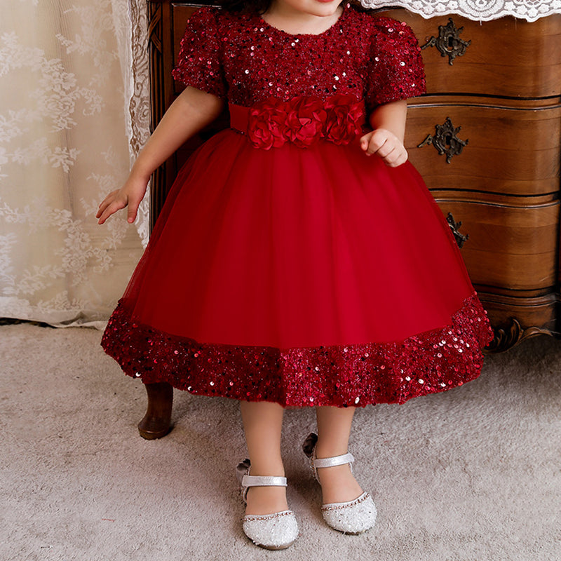 Girls First Communion  Dress Pageant Toddler Christening Birthday  Princess Dress