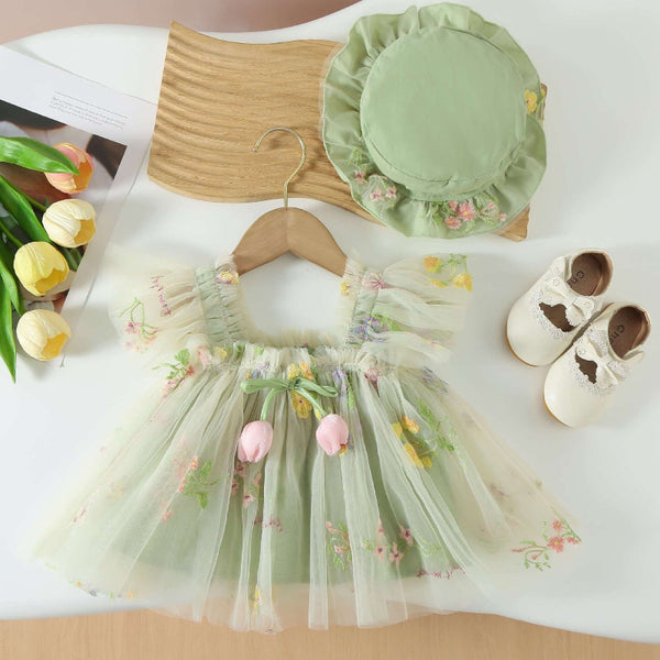 Baby Birthday Dress Children's Party Princess Dress