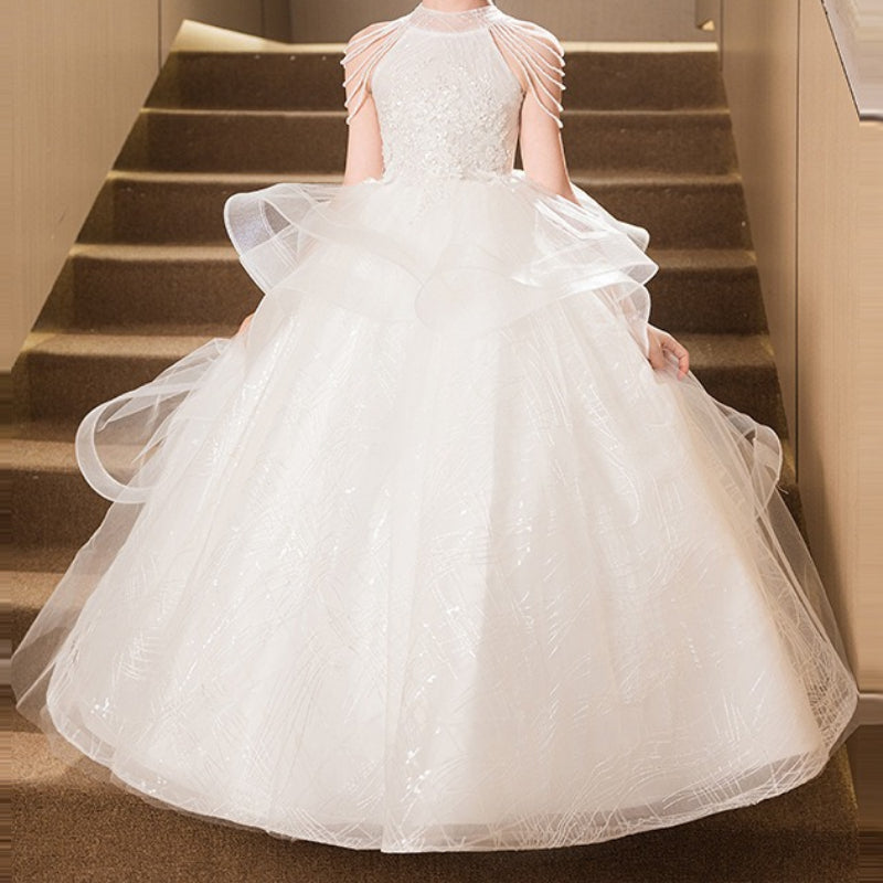 Girls' Prom Dresses Flower Girl Wedding Princess Dresses Girls' Birthday Dresses
