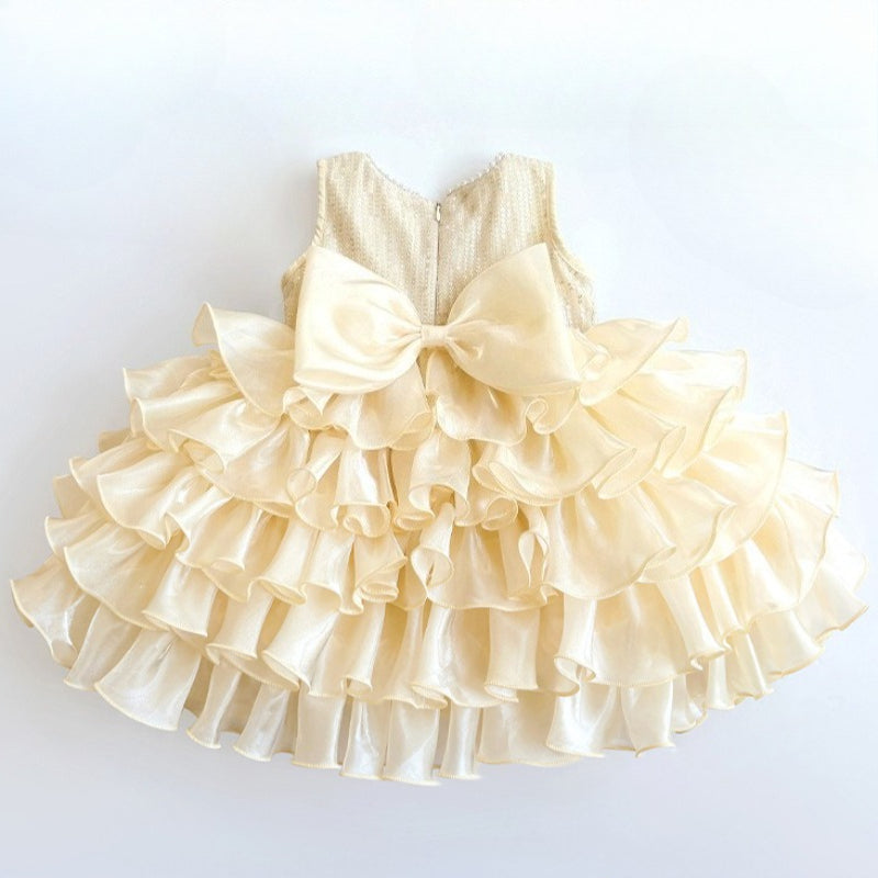 Baby Christmas Dress Flower Girl Dress Girls Birthday Princess Dress