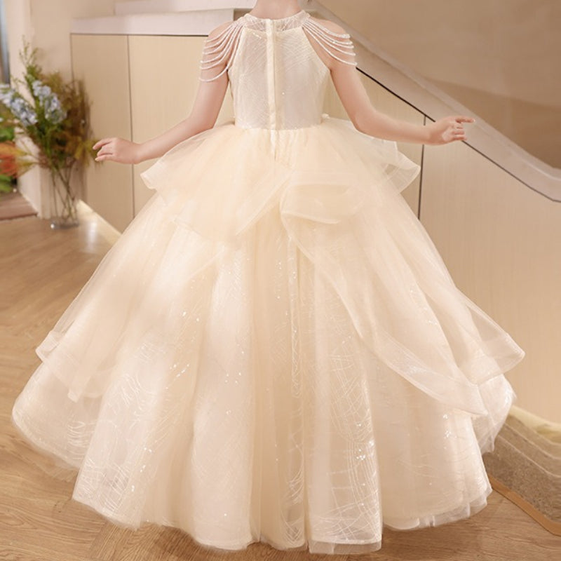 Girls' Prom Dresses Flower Girl Wedding Princess Dresses Girls' Birthday Dresses