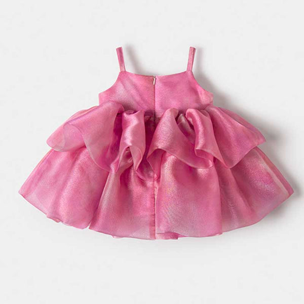 Cute Summer Rose Travel Dress  Toddler Birthday Party Dress