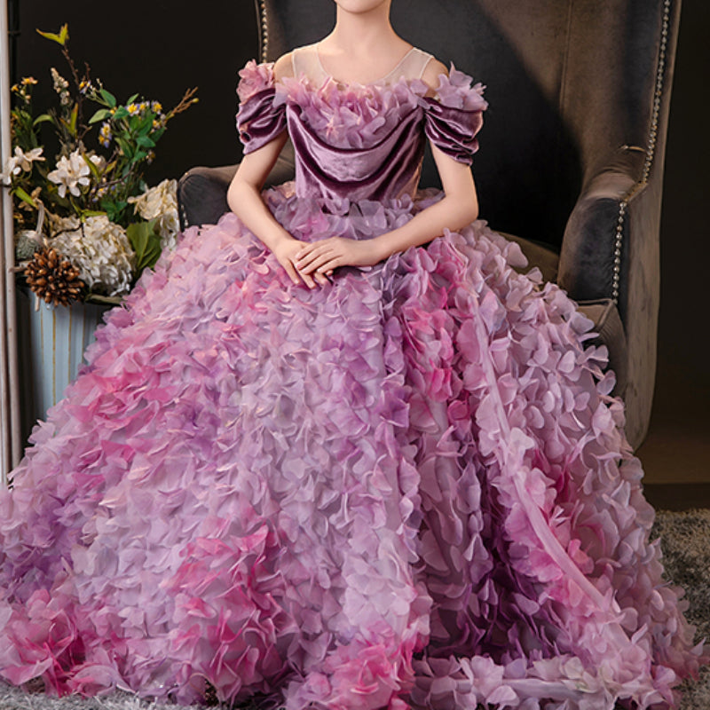 Girls Ball Gowns Children's Party Princess Dress