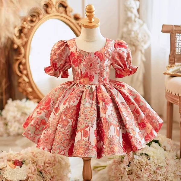 Girl Formal Dresses Children's Christening Dresses Baby Birthday Dresses