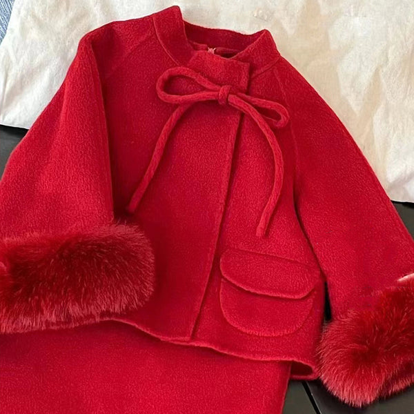 Baby Girl New Year Christmas Warm Coat