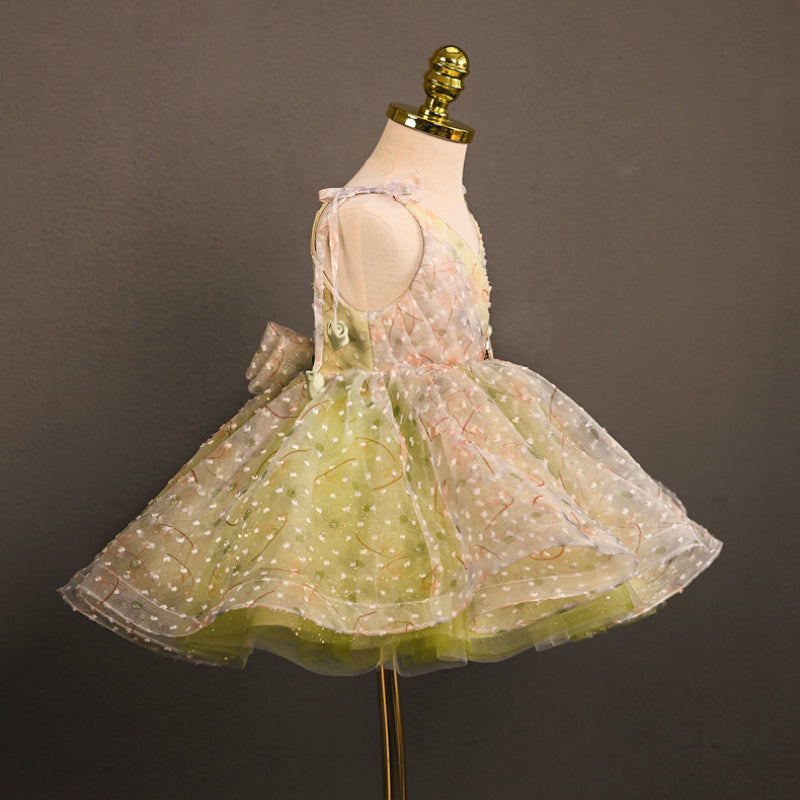 Cute Children's Birthday Dress Flower Girl Wedding Princess Dress