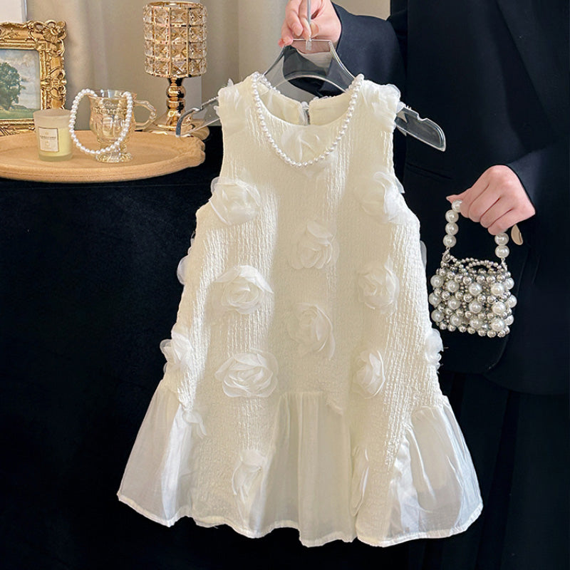 Summer Girls Baptism Dress Girls Birthday Princess Dress