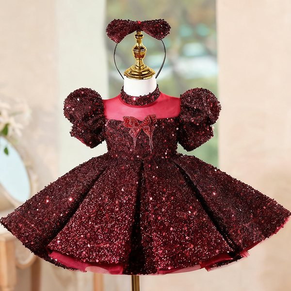 Children's Christmas Dresses Girls' Birthday Princess Dresses Girls' Ball Gowns