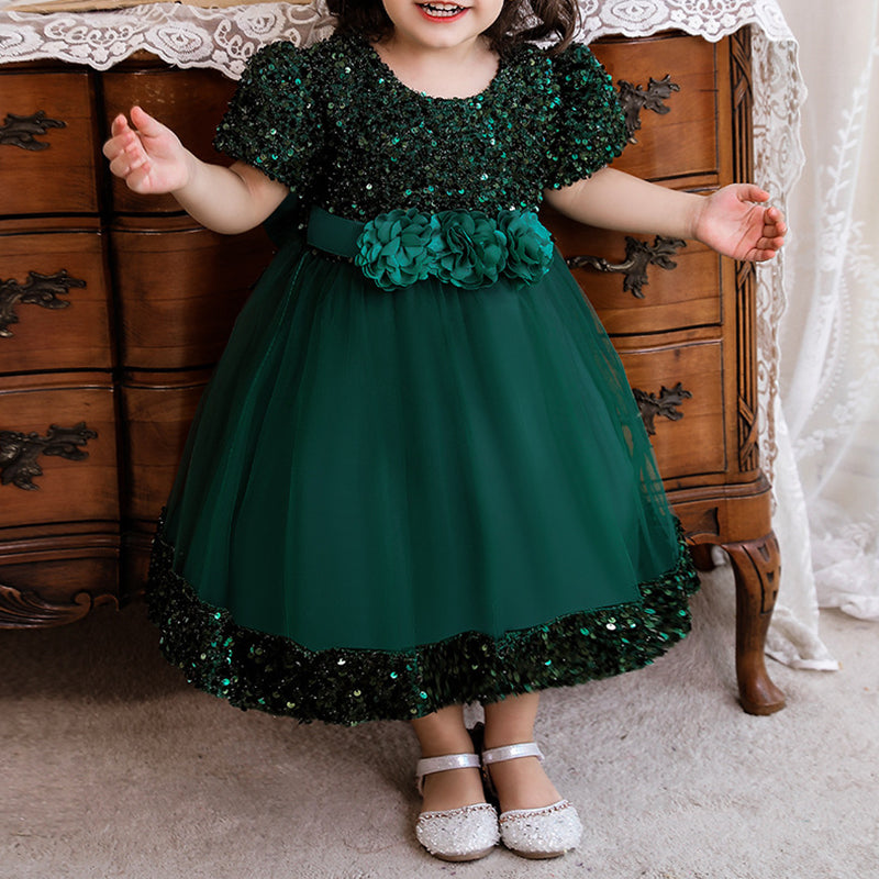 Girls First Communion  Dress Pageant Toddler Christening Birthday  Princess Dress