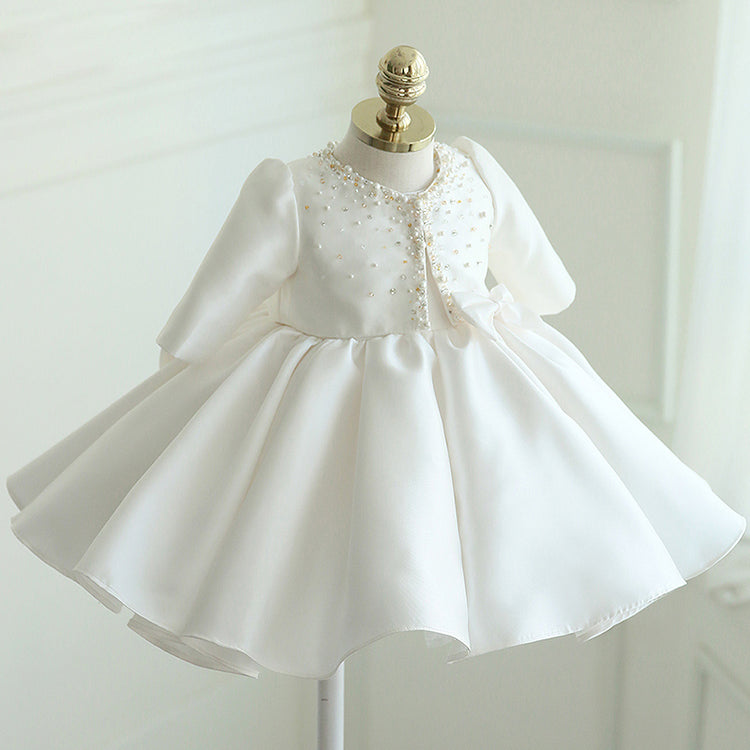 Baby Girl Dress Toddler Prom Dress Baptism Dress  Birthday Party Dress
