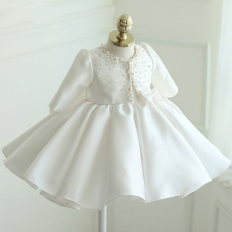 Baby Girl Dress Toddler Prom Dress Baptism Dress  Birthday Party Dress